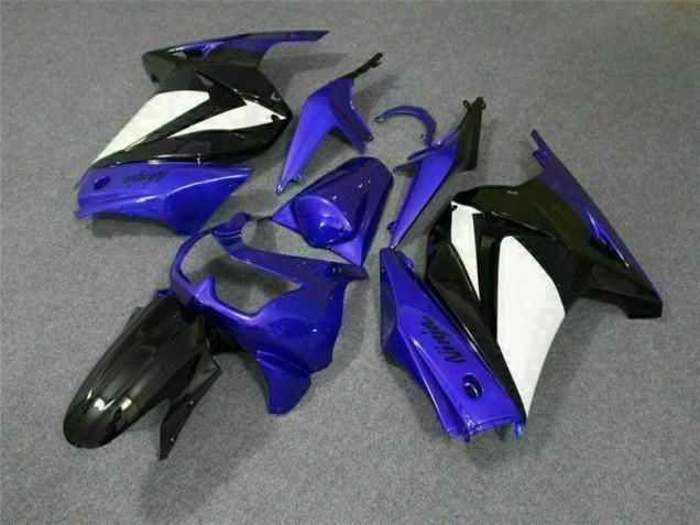 Purchase 2008-2012 Blue White Black Ninja Kawasaki EX250 Motorbike Fairing UK