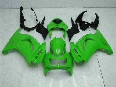 Purchase 2008-2012 Green Black Ninja Kawasaki EX250 Motorcycle Fairing Kit UK