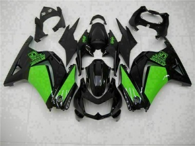 Purchase 2008-2012 Black Green Ninja Kawasaki EX250 Motorcycle Bodywork UK