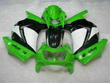 Purchase 2008-2012 Green Black Ninja Kawasaki EX250 Moto Fairings UK