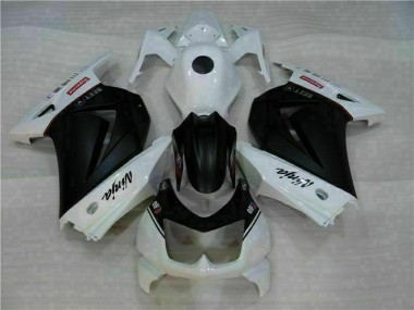 Purchase 2008-2012 White Black Ninja Kawasaki EX250 Motorbike Fairings UK