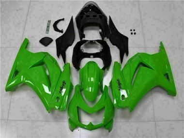 Purchase 2008-2012 Green Black Ninja Kawasaki EX250 Motorcycle Fairing Kits UK