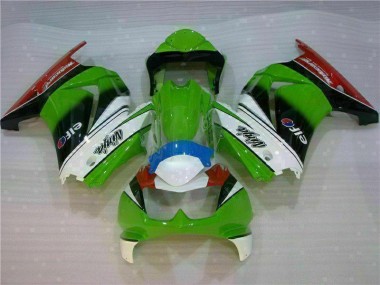 Purchase 2008-2012 White Green Black Ninja Kawasaki EX250 Motorbike Fairing UK