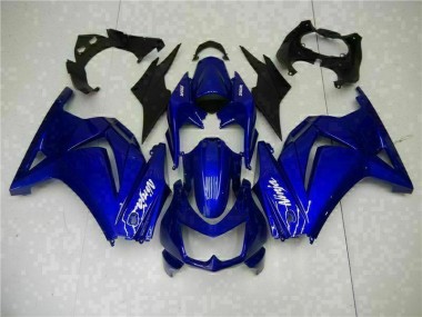 Purchase 2008-2012 Blue Black White Ninja Kawasaki EX250 Motorbike Fairing UK