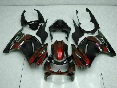 Purchase 2008-2012 Black Kawasaki EX250 Bike Fairing Kit UK