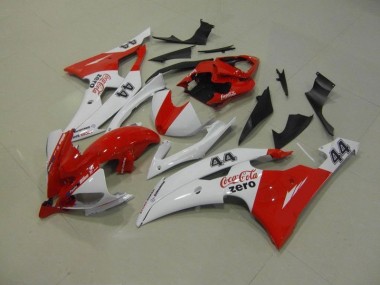 Purchase 2008-2016 White Red Coca Cola Zero 44 Yamaha YZF R6 Motorcycle Replacement Fairings UK