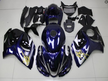 Purchase 2008-2019 Blue Gold Suzuki GSXR 1300 Hayabusa Motorcycle Bodywork UK