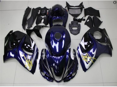 Purchase 2008-2019 Blue Gold Suzuki GSXR 1300 Hayabusa Motorcycle Bodywork UK