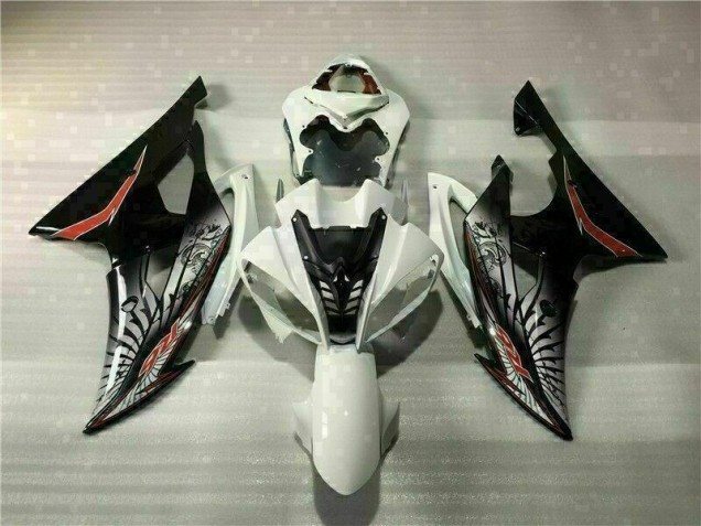 Purchase 2008-2016 White Black Yamaha YZF R6 Bike Fairings UK