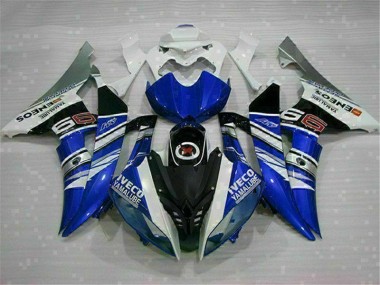 Purchase 2008-2016 White Blue Yamaha YZF R6 Moto Fairings UK