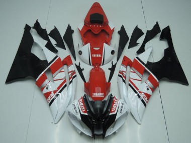 Purchase 2008-2016 Red White Black Yamaha YZF R6 Replacement Motorcycle Fairings UK