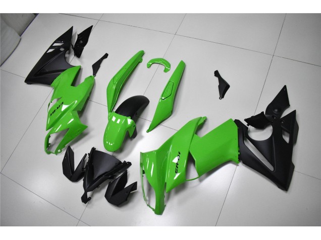 Purchase 2009-2011 Green Black Kawasaki EX650 Replacement Motorcycle Fairings UK