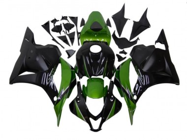 Purchase 2009-2012 Green Black Honda CBR600RR Motorcycle Fairings Kit UK