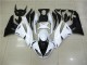 Purchase 2009-2012 White Kawasaki ZX6R Motorcyle Fairings UK