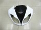 Purchase 2009-2012 White Kawasaki ZX6R Motorcyle Fairings UK