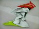 Purchase 2009-2012 White Red H. Energy Kawasaki ZX6R Motorcycle Fairings Kit UK