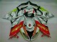 Purchase 2009-2012 White Red H. Energy Kawasaki ZX6R Motorcycle Fairings Kit UK