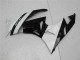 Purchase 2009-2012 Black White Kawasaki ZX6R Motorcycle Fairings UK