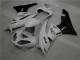 Purchase 2009-2012 White Black Ninja Kawasaki ZX6R Motorbike Fairings UK