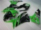 Purchase 2009-2012 Black Green Kawasaki ZX6R Motorcycle Fairing UK