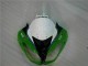 Purchase 2009-2012 Green Black LeoVince Kawasaki ZX6R Motorcycle Fairing Kit UK