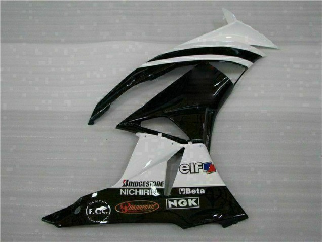 Purchase 2009-2012 Black White 3M Touch4 Kawasaki ZX6R Bike Fairings UK