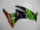 Purchase 2009-2012 Green Black Red Kawasaki ZX6R Bike Fairing UK