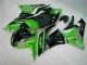 Purchase 2009-2012 Green Black Kawasaki ZX6R Motor Bike Fairings UK