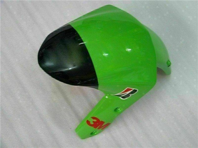 Purchase 2009-2012 Green Black Kawasaki ZX6R Motor Bike Fairings UK