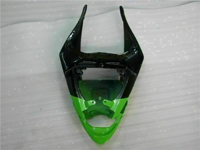 Purchase 2009-2012 Green Black Kawasaki ZX6R Motor Bike Fairings UK