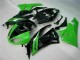 Purchase 2009-2012 Black Green Kawasaki ZX6R Bike Fairing Kit UK