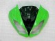 Purchase 2009-2012 Black Green Kawasaki ZX6R Bike Fairing Kit UK