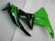 Purchase 2009-2012 Black Green Kawasaki ZX6R Bike Fairing Kit UK