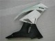 Purchase 2009-2012 White Black Kawasaki ZX6R Motorcycle Fairings Kits UK