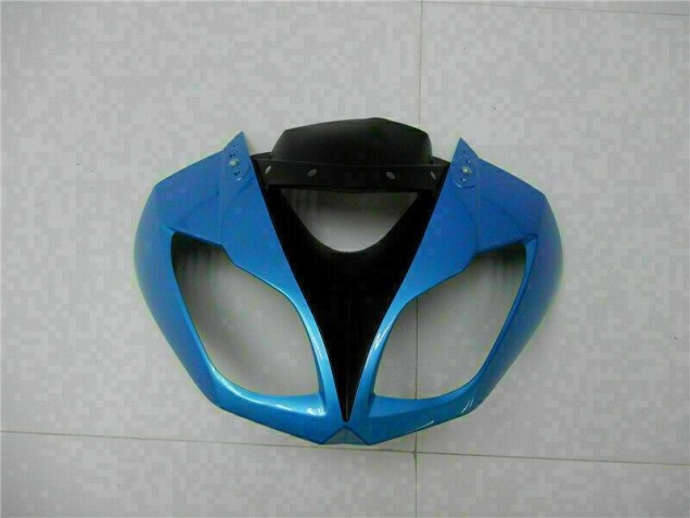 Purchase 2009-2012 Blue Black Kawasaki ZX6R Motorcyle Fairings UK