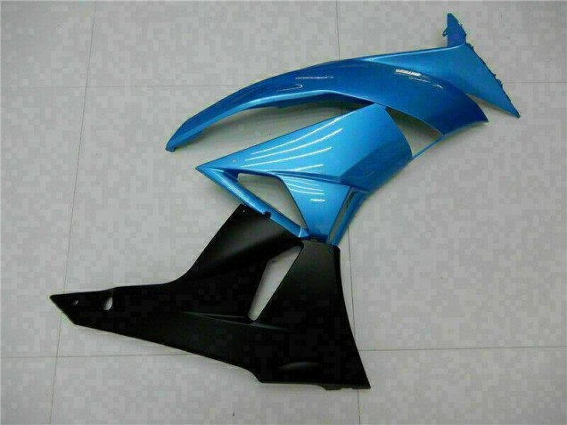 Purchase 2009-2012 Blue Black Kawasaki ZX6R Motorcyle Fairings UK