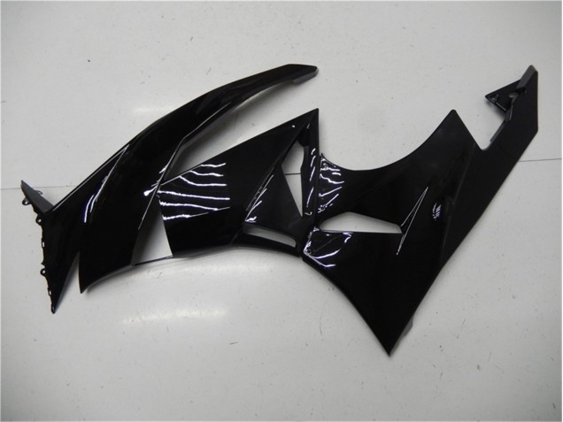 Purchase 2009-2012 Glossy Black Kawasaki ZX6R Motorbike Fairing UK