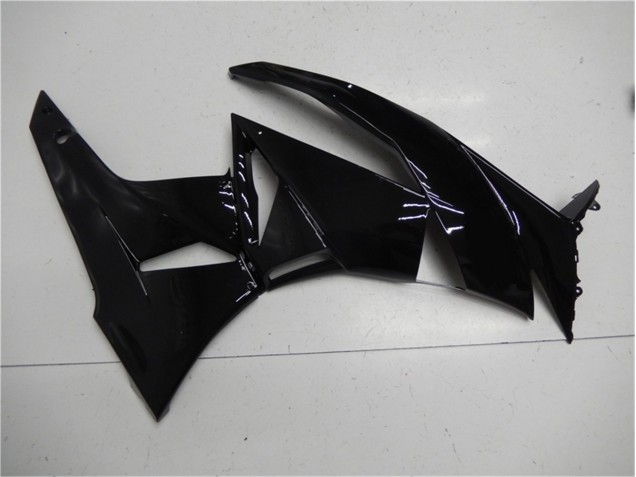 Purchase 2009-2012 Glossy Black Kawasaki ZX6R Motorbike Fairing UK