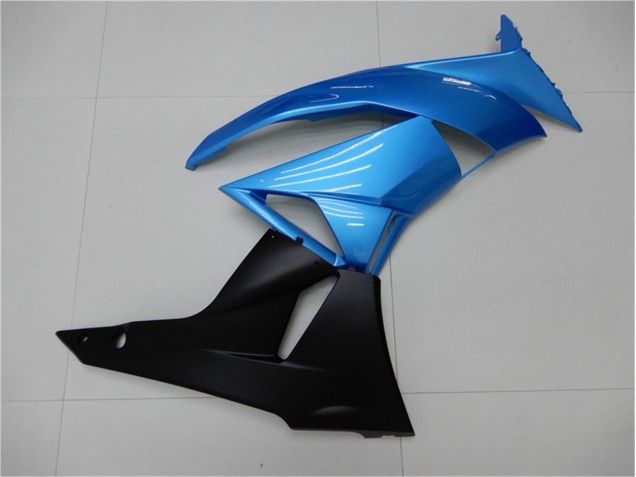 Purchase 2009-2012 Blue Black Kawasaki ZX6R Motorcycle Fairing Kit UK