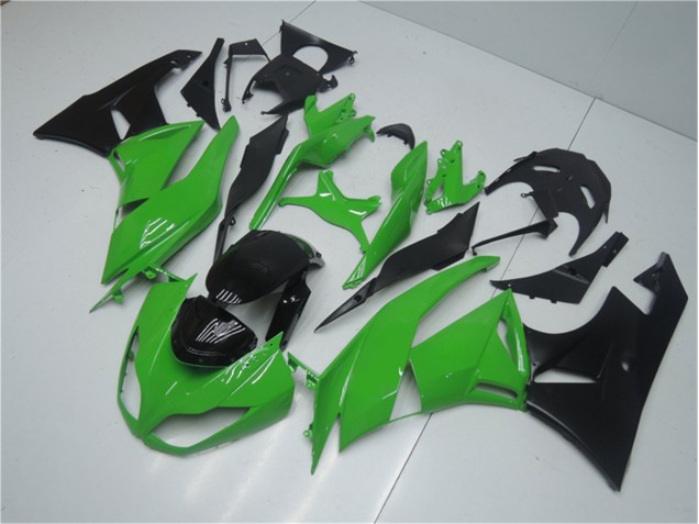 Purchase 2009-2012 Green Black Kawasaki ZX6R Replacement Motorcycle Fairings UK