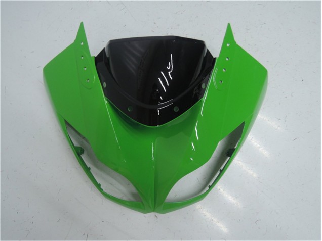 Purchase 2009-2012 Green Black Kawasaki ZX6R Replacement Motorcycle Fairings UK