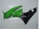 Purchase 2009-2012 Green Black Kawasaki ZX6R Replacement Motorcycle Fairings UK