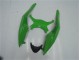 Purchase 2009-2012 Green Black Kawasaki ZX6R Replacement Motorcycle Fairings UK