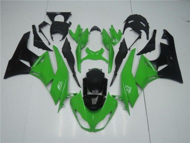 Purchase 2009-2012 Green Black Kawasaki ZX6R Replacement Motorcycle Fairings UK