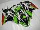 Purchase 2009-2012 Black Green Red Kawasaki ZX6R Bike Fairing Kit UK