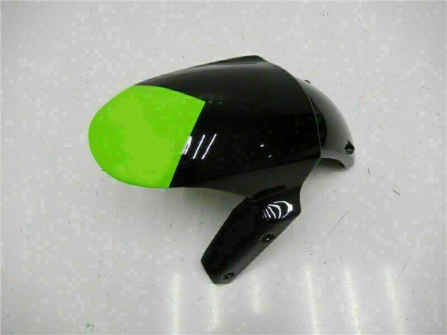 Purchase 2009-2012 Black Green Red Kawasaki ZX6R Bike Fairing Kit UK