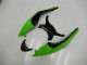 Purchase 2009-2012 Black Green Red Kawasaki ZX6R Bike Fairing Kit UK