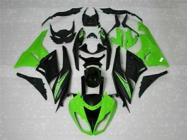 Purchase 2009-2012 Black Green 636 Kawasaki ZX6R Motorcycle Bodywork UK