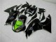 Purchase 2009-2012 Black Green Kawasaki ZX6R Moto Fairings UK