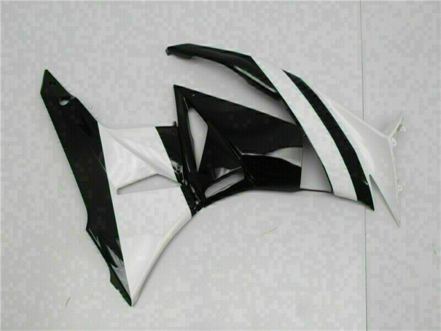 Purchase 2009-2012 White Black Kawasaki ZX6R Motorcycle Replacement Fairings UK